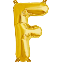 Bokstav F Gold