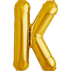 Bokstav K Gold