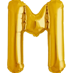 Bokstav M Gold