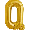 Bokstav Q Gold