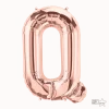 Bokstav Q - Rose Gold