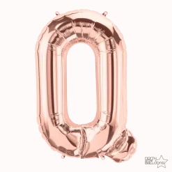 Bokstav Q - Rose Gold