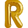 Bokstav R Gold