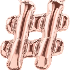 Bokstav # - Rose Gold