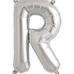 Bokstav R Silver