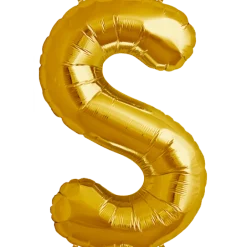 Bokstav S Gold