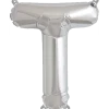 Bokstav T Silver