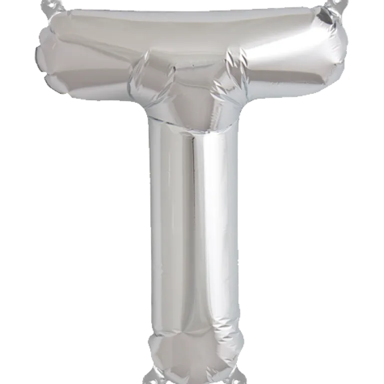 Bokstav T Silver