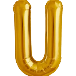 Bokstav U Gold