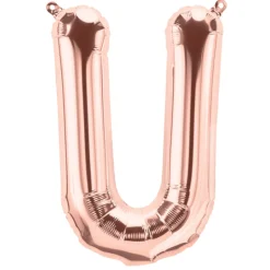 Bokstav U - Rose Gold