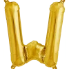 Bokstav W Gold