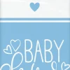Bordduk Plast - Baby Shower Blue Hearts
