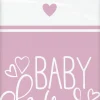 Bordduk Plast - Baby Shower Pink Hearts