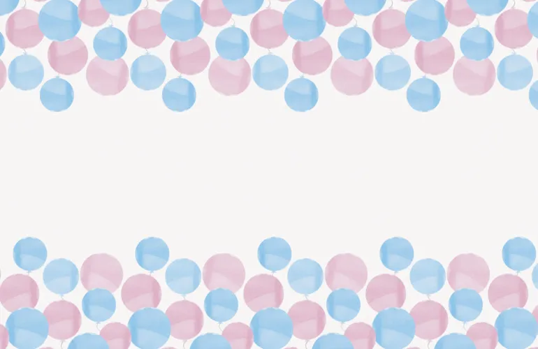 Bordduk Plast - Gender Reveal