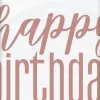 Bordduk Plast - "Happy Birthday"