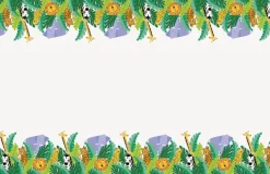 Bordduk - Safari - Plast