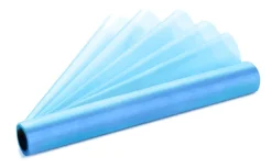 Bordløper - Organza - Lys Blå Tekstil