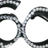 Briller - 60-årsdag - Diamant Svart