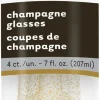 Champagneglass - Glitter Gull