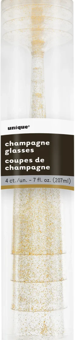 Champagneglass - Glitter Gull