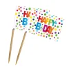 Cocktailpinner - Picks - "Happy Bday"