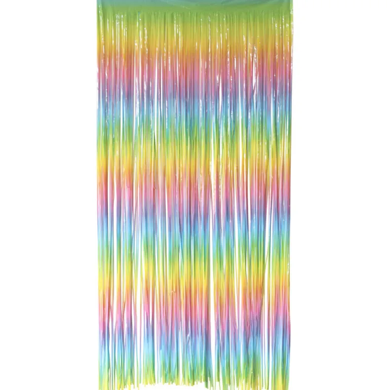 Dørgardin - Frynser Regnbue - Ombre