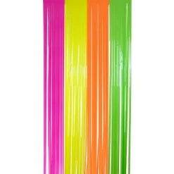 Dørgardin - Frynset - Neon - 4 farger