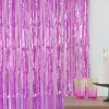 Dørgardin - Frynset - Sparkling Pink