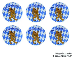 Drikkebrikke - Oktoberfest - Magnetisk
