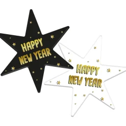 Drikkebrikker - Black & Goldt HNY
