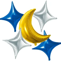 Eid Mubarak - måne og stjerner
