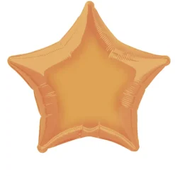 Ensfarget stjerne - Oransje
