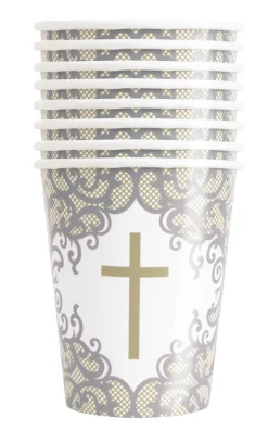 Fancy Gold & Silver Cross