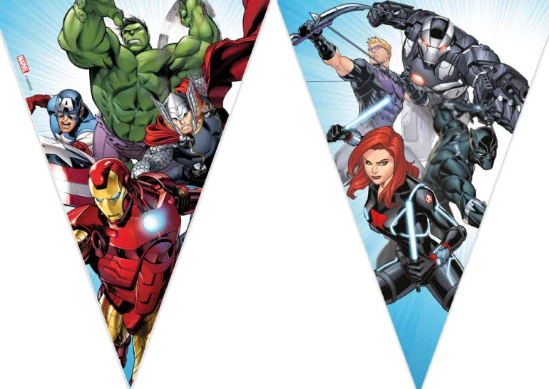 Flaggbanner - Avengers Infinity Stones