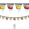 Flaggbanner - Cars Biler - Papp