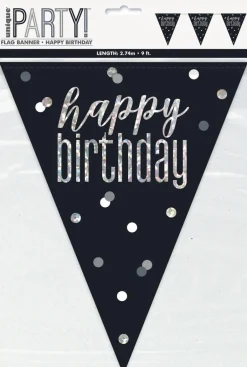 Flaggbanner - "Happy Birthday"