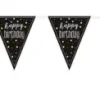 Flaggbanner - "Happy Birthday"