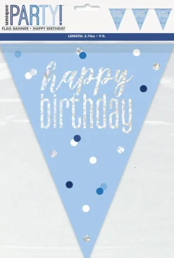 Flaggbanner - "Happy Birthday"