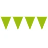 Flaggbanner - Limegrønn - Plast