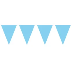 Flaggbanner - Lys Blå