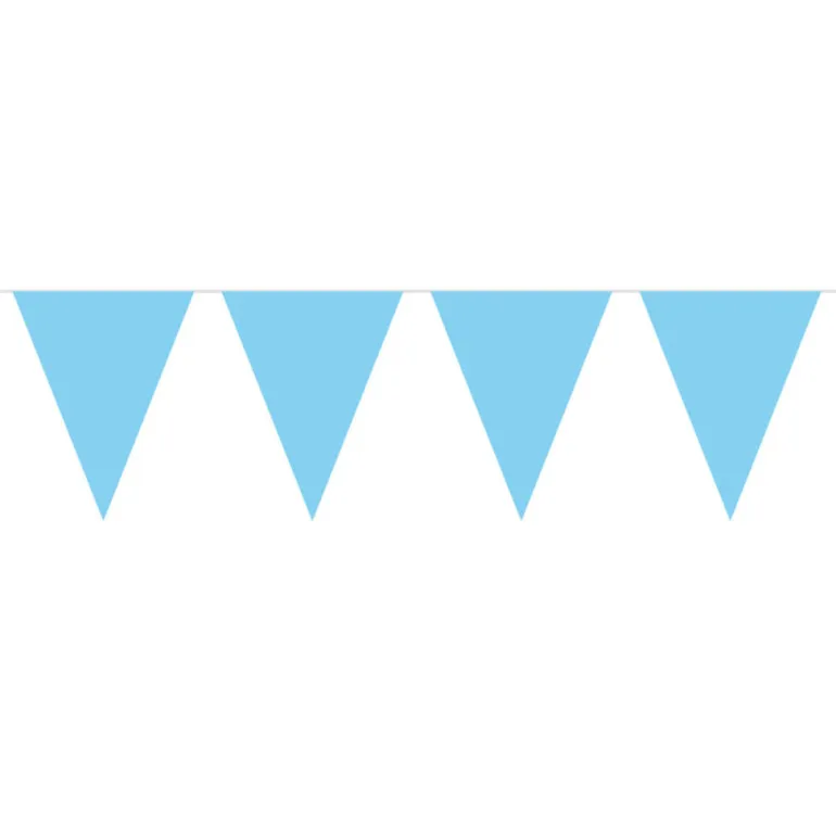 Flaggbanner - Lys Blå