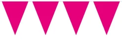 Flaggbanner - Magenta - Plast