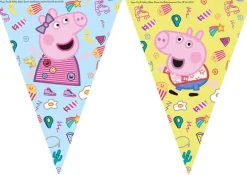 Flaggbanner - Peppa Gris Messy - Papp