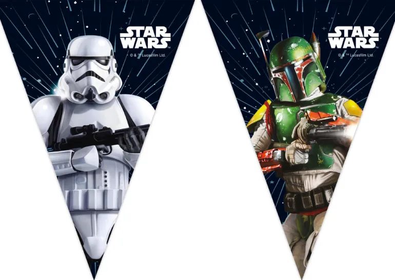 Flaggbanner - Star Wars Galaxy - Papp