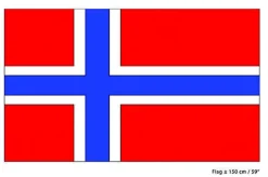 Flagg - Norge - Nylon