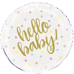 Folieballong - Baby Shower - Hello Baby