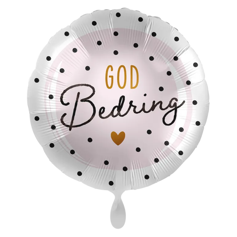 Folieballong - "God Bedring"
