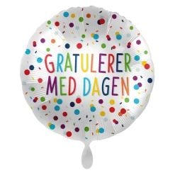 Folieballong - "Gratulerer Med Dagen"
