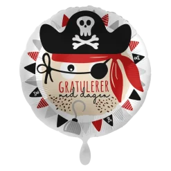 Folieballong - "Gratulerer Med Dagen"