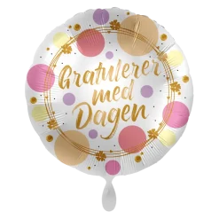 Folieballong - "Gratulerer Med Dagen"